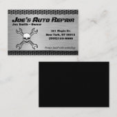 Auto-mechanische reparatie van de schedel visitekaartje (Voorkant / Achterkant)