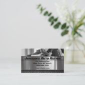 Auto-mechanische reparatieservice Visitekaartje (Staand voorkant)