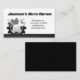 Auto-mechanische reparatieservice Visitekaartje