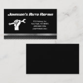 Auto-mechanische reparatieservice Visitekaartje (Voorkant / Achterkant)