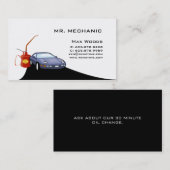 Auto Mechanische Visitekaartje (Voorkant / Achterkant)