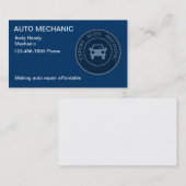 Auto Mechanische Visitekaartje (Voorkant / Achterkant)