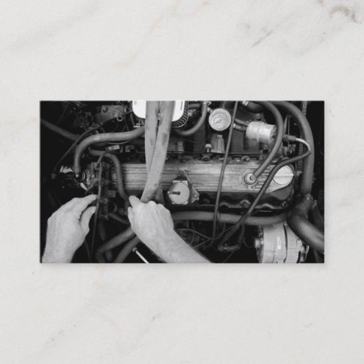 Auto Mechanische Visitekaartje (Voorkant)