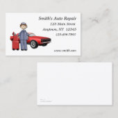 Auto Mechanische Visitekaartje (Voorkant / Achterkant)