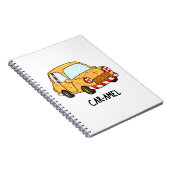 Auto-mel Grappige Snoep Auto Woordspeling Notitieboek (Rechterzijde)