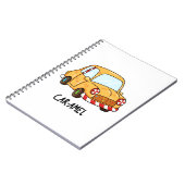 Auto-mel Grappige Snoep Auto Woordspeling Notitieboek (Linkerzijde)