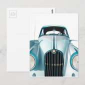 auto met oldtimer briefkaart (Voorkant / Achterkant)