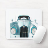 auto met oldtimer muismat (Met muis)