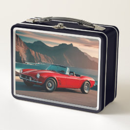 Auto Metal Lunch Box voor School Kinder