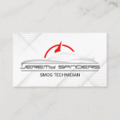 Auto Moderne Logo | Autodiensten | Mechanisch Visitekaartje (Voorkant)