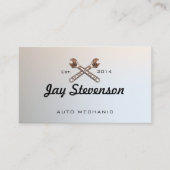 Auto monteur / reparatiewerkplaats visitekaartje (Voorkant)