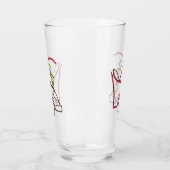 Auto monteur Stickman Glas (Links)