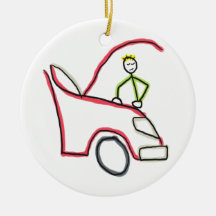 Auto monteur Stickman
