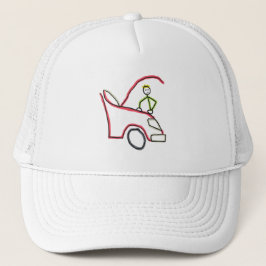 Auto monteur Stickman Trucker Pet