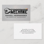 Auto Motive Wrench Logo | Mechanic  Visitekaartje (Voorkant / Achterkant)