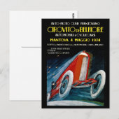 Auto Moto Club Mantovano Retro 1924 Briefkaart (Voorkant / Achterkant)