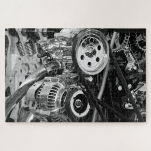 auto - motor 11 puzzel