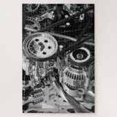 auto - motor 11 puzzel legpuzzel (Verticaal)