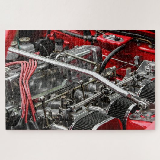 auto - motor 2 puzzel (Horizontaal)