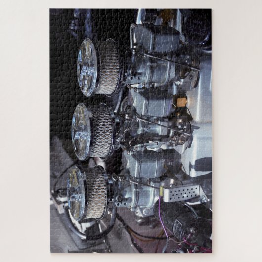 auto - motor 4 puzzel legpuzzel (Verticaal)