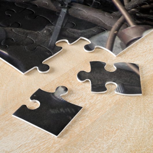 auto - motor 6 puzzel legpuzzel (Zijkant)