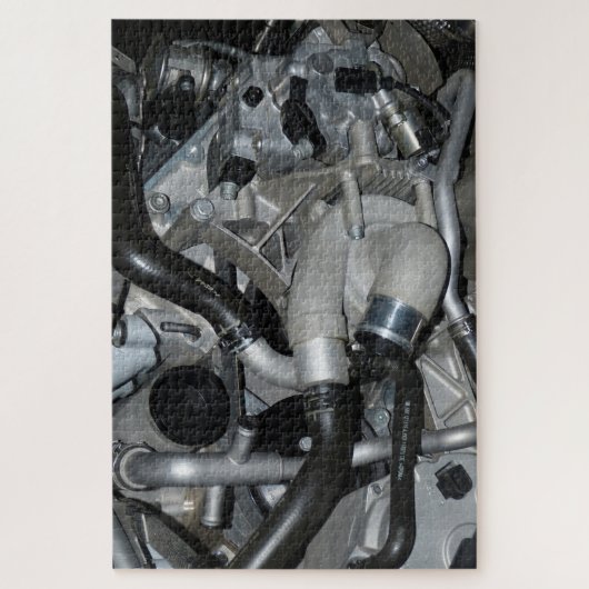 auto - motor 7 puzzel (Verticaal)