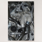 auto - motor 7 puzzel legpuzzel (Verticaal)