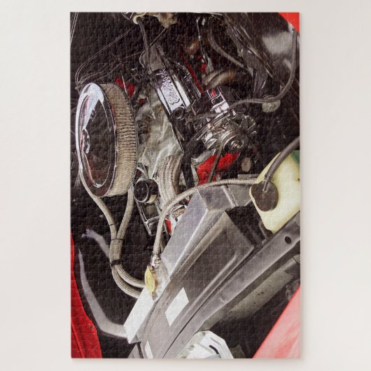 auto - motor 8 puzzel legpuzzel (Verticaal)