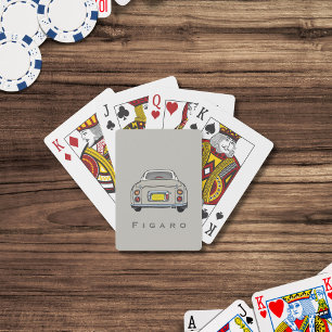 Auto naam Topaz Mist Figaro speelkaarten