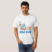 Auto New Dad Het is een Boy T-shirts and Gifts (Voorkant volledig)