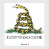 Auto of Vrachtwagen DONT TREAD OP ME tuinslang Sticker (Vel)