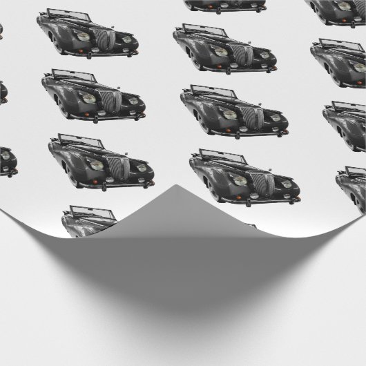 Auto Oldtimer Classic Car Cadeaupapier (Hoek)