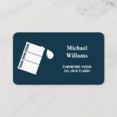 Auto-olieverversing Visitekaartje (Voorkant)