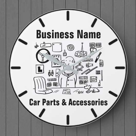 Auto-onderdelen & Accessoires Cartoon Grote Klok