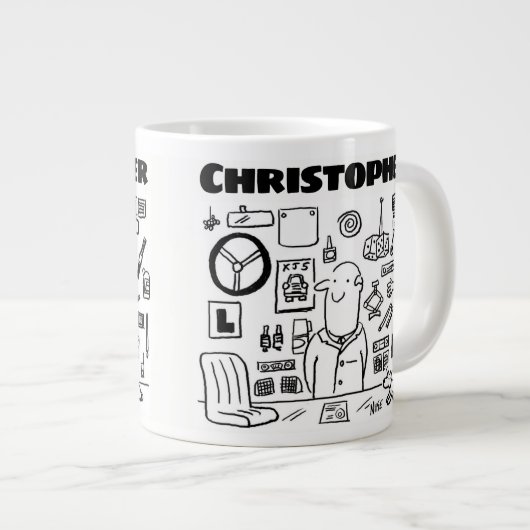 Auto-onderdelen en auto Accessoires verkoper Grote Koffiekop (Voorkant rechts)