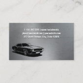 Auto-onderdelen en  voertuig visitekaartje (Achterkant)