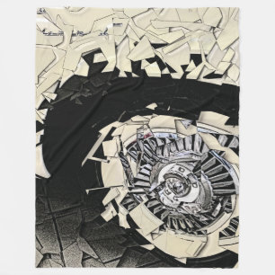 auto-onderdelen fleece deken