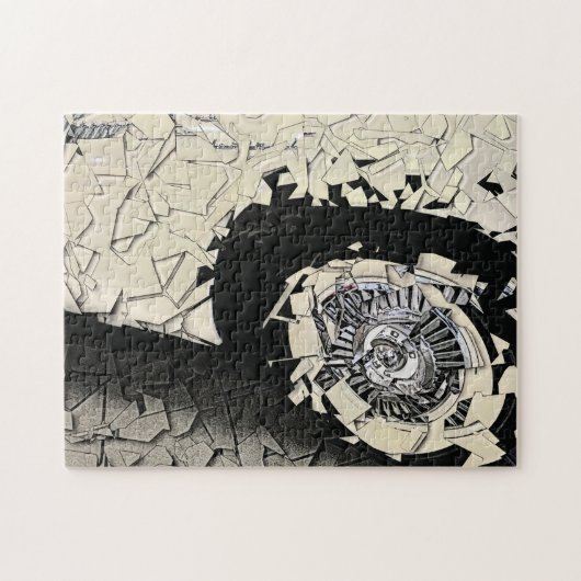 auto-onderdelen legpuzzel (Horizontaal)