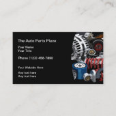 Auto Onderdelen Moderne Visitekaartjes (Voorkant)