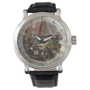 Auto-ongeluk - Let op ijs 1921 Horloge