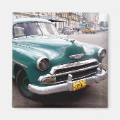  auto op Cuba Magneet (Voorkant)