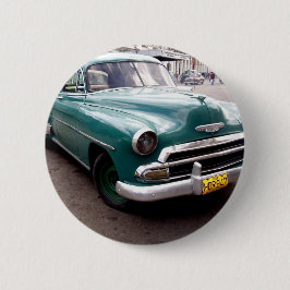 auto op Cuba Ronde Button 5,7 Cm