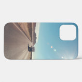 Auto op de zwarte asfaltweg Case-Mate iPhone case (Achterkant (horizontaal))