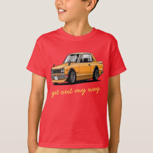 auto, oude auto, nissan, skyline 2000 gt, gt-R T-shirt