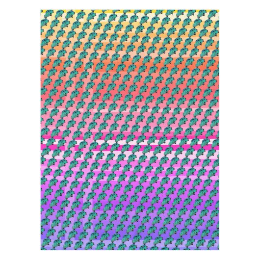 Auto Paarse Roze Tafeldoek Tafelkleed (Voorkant)