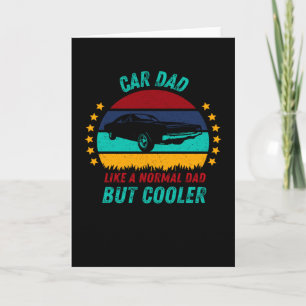 Auto papa - Cool Vaderdag cadeau Kaart