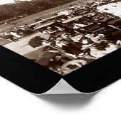 Auto Parade Detroit Foto 1909 Poster (Hoek)