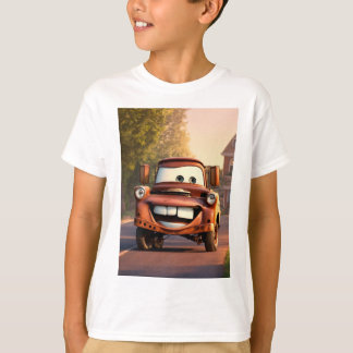 Auto Persona: Auto-draaide-menselijk portret T-shi T-shirt