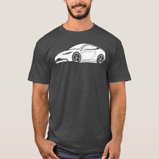 auto pictogram t-shirt (Voorkant)
