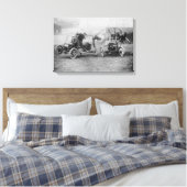  "Auto Polo"-sportauto's Canvas Afdruk (Insitu (Slaapkamer))